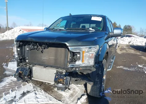 2018 Ford F-150 Lariat из США, поврежденный, VIN 1FTEW1EG2JKD50302